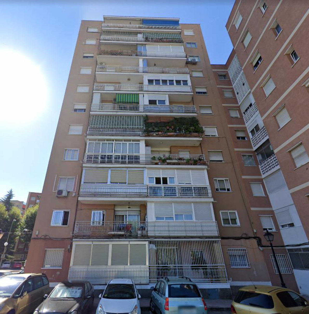 Pintor Murillo 22, Móstoles: estado anterior de la fachada